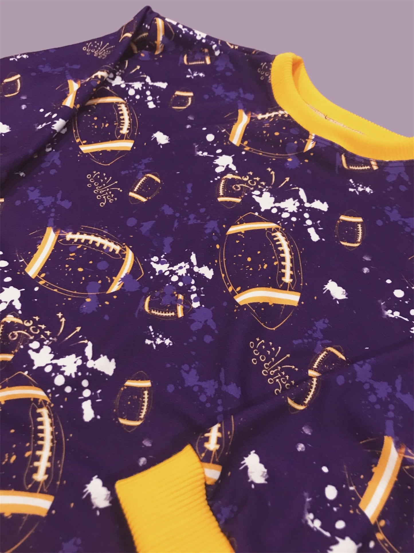 Splash Vikings Football Original Crewneck