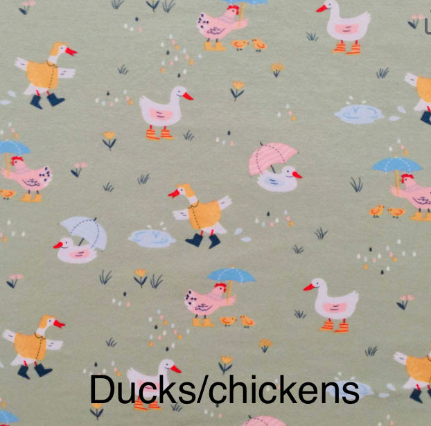 Made to Order Cotton Knit Grow with Me Pants
