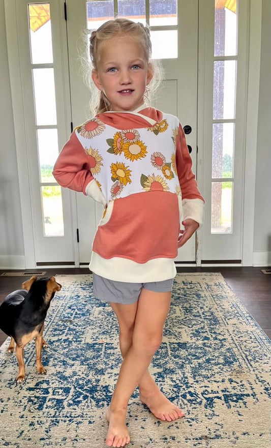 Made to Order Color blocked Grow With Me Hoodie