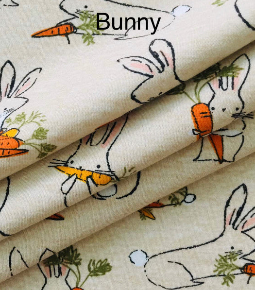 Made to Order Cotton Knit Grow with Me Pants