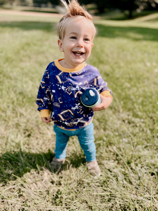 Splash Vikings Football Original Crewneck