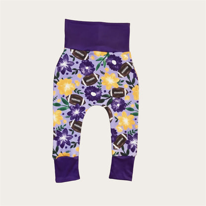 Made to Order Vikings Floral Grow With Me Pants