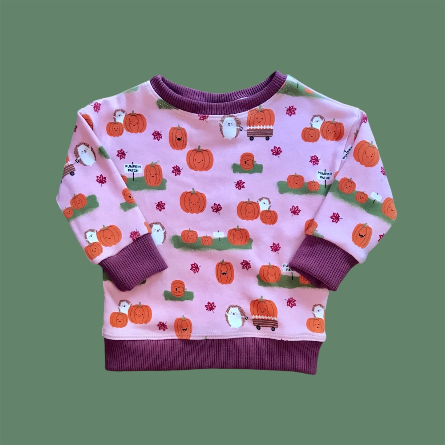 Pumpkin Patch Cotton Original Crew Sweatshirt