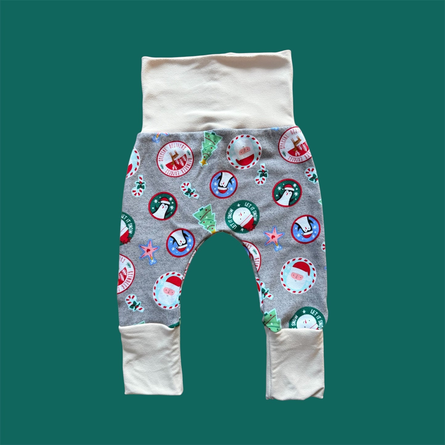 Made to Order Christmas and Winter Grow with Me Pants