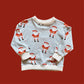 Made to Order Christmas Cotton Knit Original Crew Sweatshirt