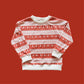 Made to Order Cotton Knit Grow with Me Christmas and Winter Oversized Sweatshirt