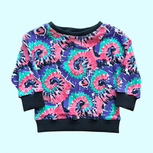 Tie-dye Cotton Original Crewneck Sweatshirt