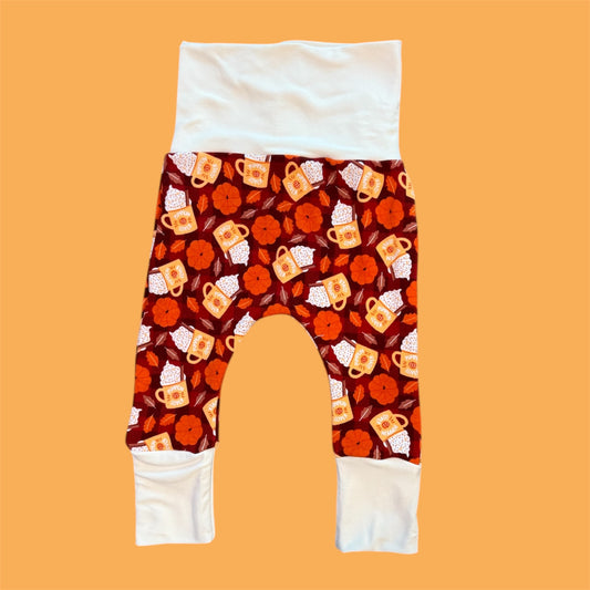 Pumpkin Spice Grow with Me Pants