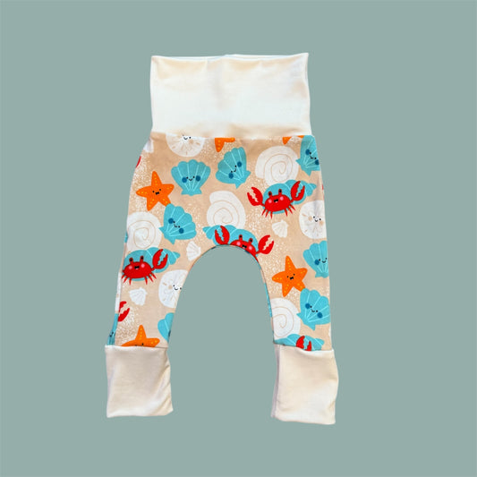 Shells and Friends Grow with Me Pants