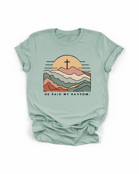 He Paid My Ransom Toddler and Youth Pre-Order Shirt