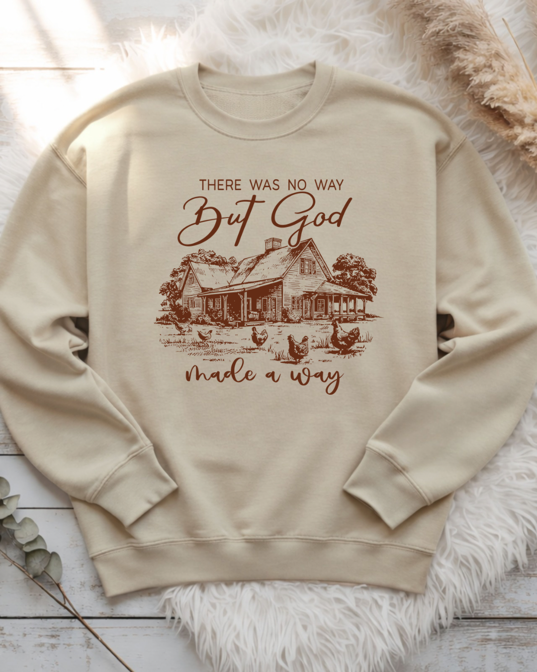 God Made A Way Adult Unisex Sweatshirt