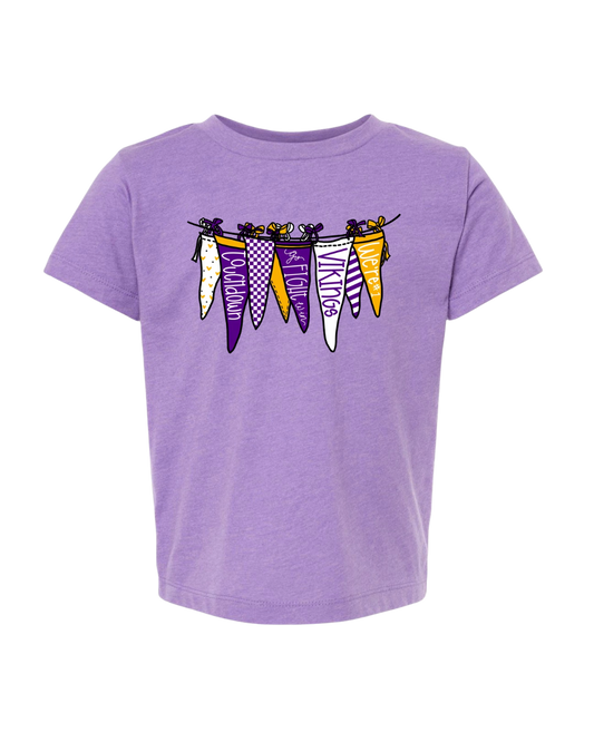 Vikings Banner Infant and Toddler Tee