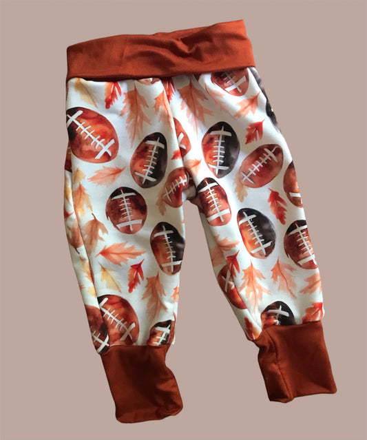 Fall Football Grow With Me Joggers