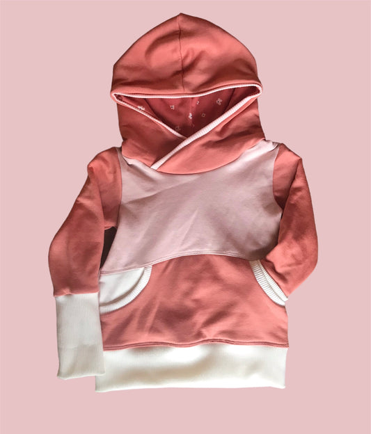 Made to Order Color blocked Grow With Me Hoodie